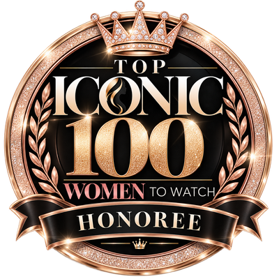Tracy Liberatore, Top ICONIC 100 Women to Watch Honoree badge